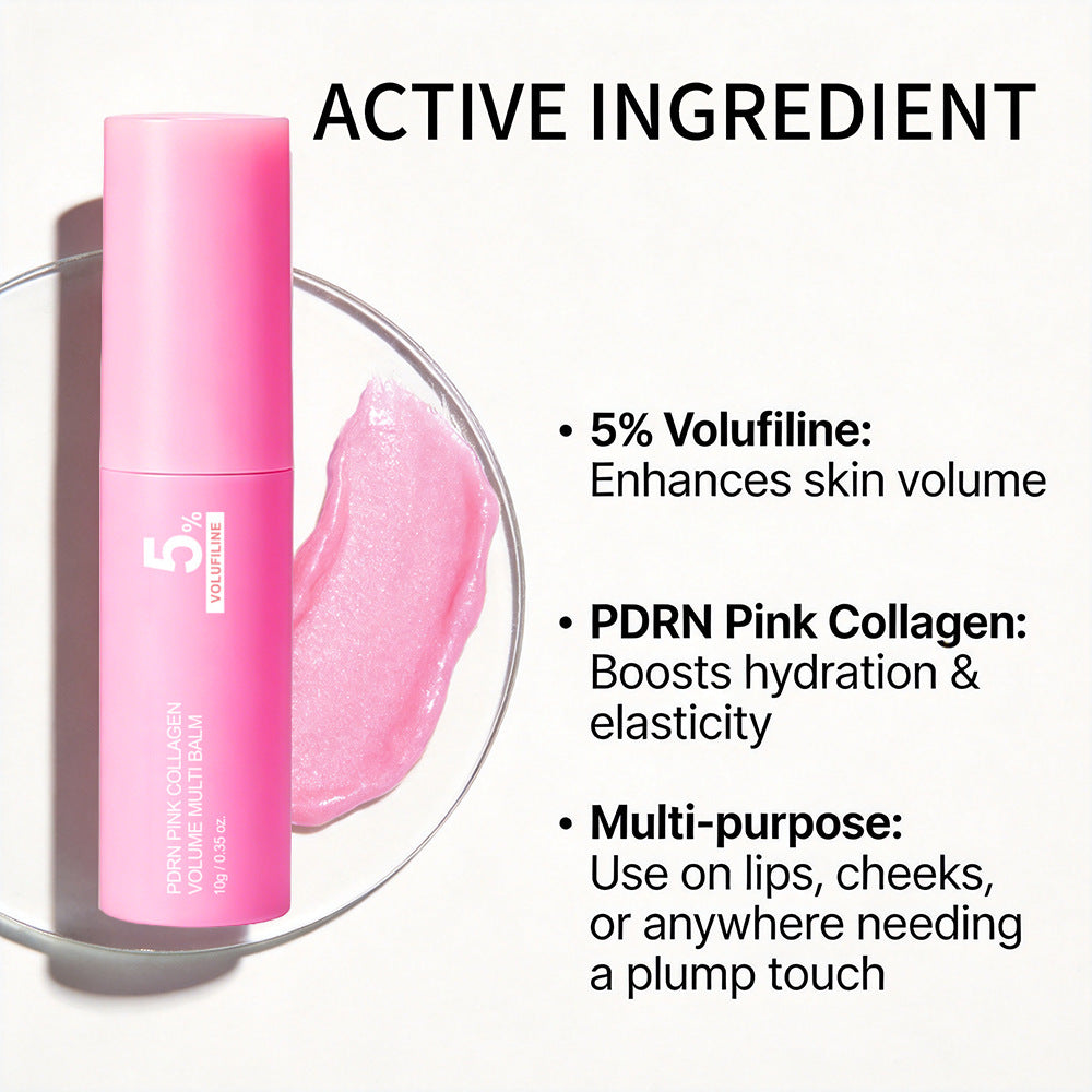 PDRN Pink Collagen Volume Multi Balm Stick, Volufiline Stick