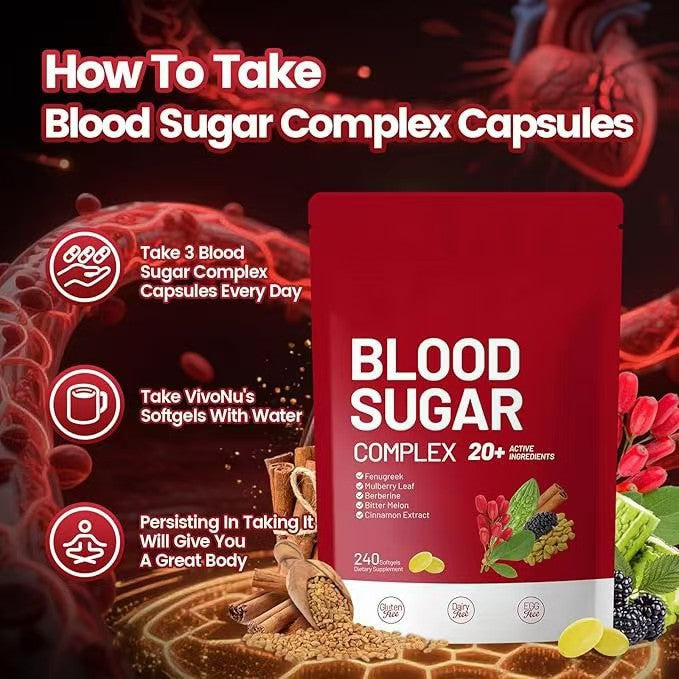 Blood Sugar Support Soft Capsules